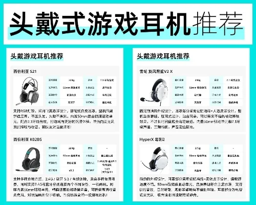 游戏耳机品牌推荐与选购指南