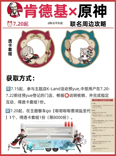 肯德基原神联动活动解析及限定奖励一览