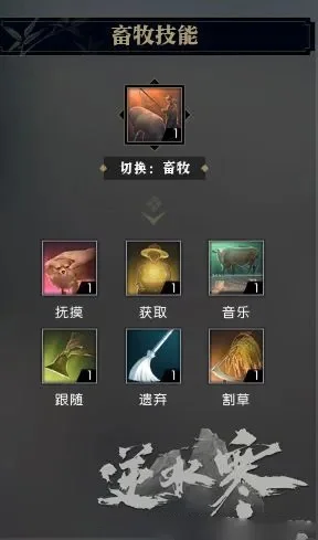 逆水寒生活技能搭配与学习指南