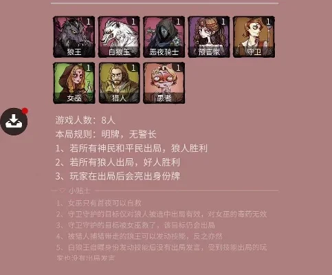 狼人杀好人阵营攻略：团队协作、技能运用赢胜利