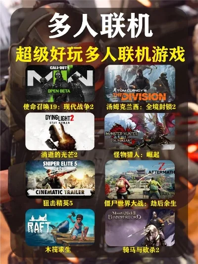 多人高分联机游戏排行榜-高分联机游戏推荐