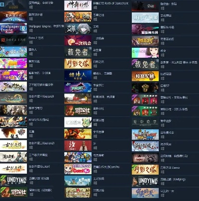 steam流行游戏排行榜-Steam热门游戏推荐榜