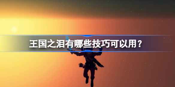 掌握这些技巧，让《塞尔达传说王国之泪》的冒险更爽快！