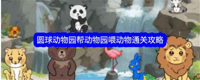 文字找茬大师圆球动物园通关秘籍：喂食技巧与隐藏细节全解析