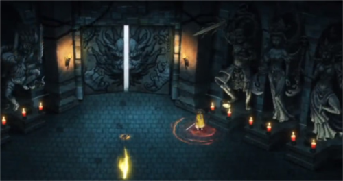 暖雪DLC烬梦解锁教程：完成一周目后前往佛堂使用金光闪闪的剑进入