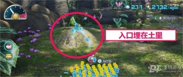 皮克敏4花瓣雨乐园地下洞窟位置全解