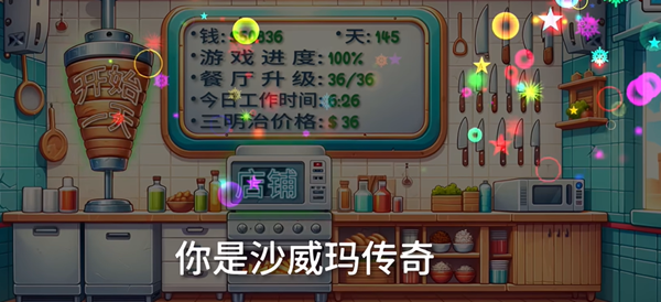沙威玛传奇游戏结局揭秘：简单而快乐的续写