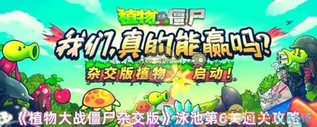 植物大战僵尸杂交版泳池第6关通关心得:核心策略与关键植物布局解析