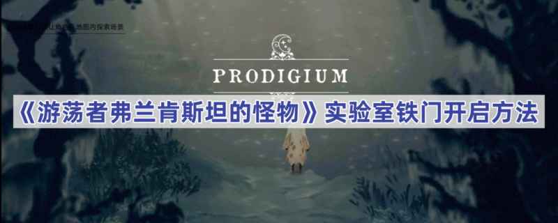 游荡者弗兰肯斯坦的怪物铁门怎么开
