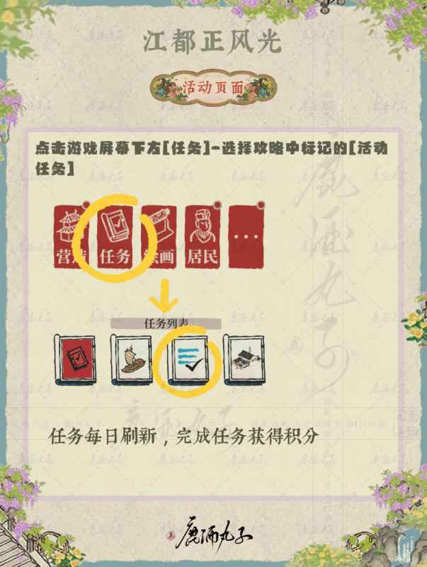 江南百景图江都正风光活动全攻略