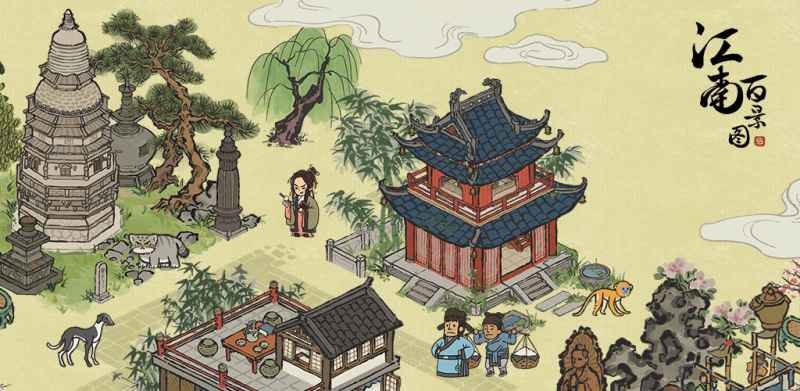 江南百景图小木桶的实用价值：一次性粮仓，新城市建设好帮手