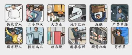 疯狂梗传冰天雪地关卡12人藏身处全攻略
