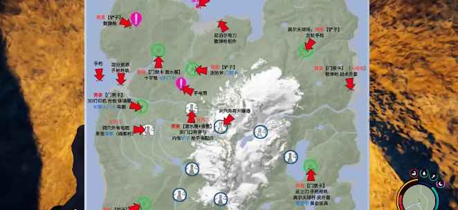 森林之子电锯的藏身之处