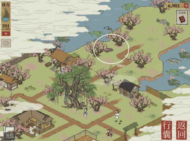 江南百景图桃花坞宝箱位置全攻略：任务流程与钥匙地图详解