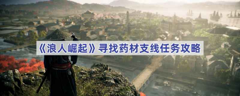 浪人崛起：如何高效寻找与采集药材的支线任务攻略