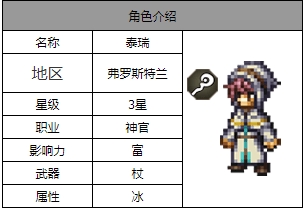 泰瑞角色详解：远程输出与经验加成的优势