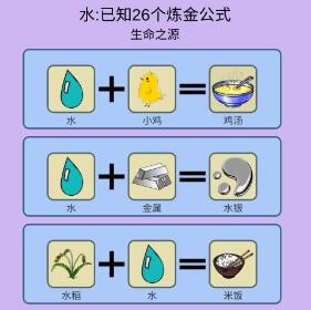 水：简单的炼金术中的生命与变化之源