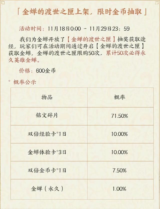 王者荣耀金蝉获取全攻略：活动、宝箱、水晶三种途径详解