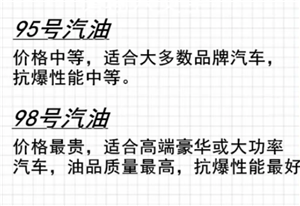 汽油标号怎么选才是对的