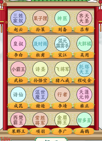 疯狂梗传群英会通关指南：称号对应全解析