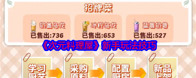 次元料理屋新手入门指南:实用玩法技巧与游戏体验分享