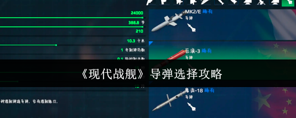 现代战舰导弹怎么选？——根据战斗情况灵活配置，发挥最大效能