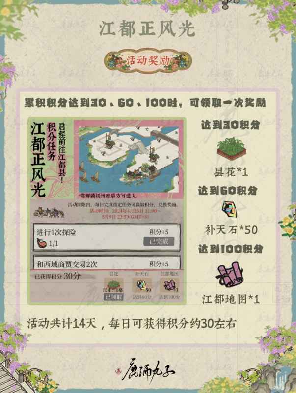 江南百景图江都正风光活动全攻略