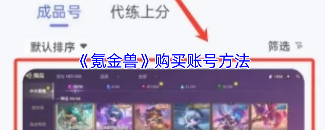 氪金兽买号攻略：简单步骤与注意事项