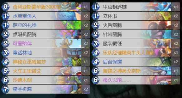 炉石传说星空祈愿萨卡组怎么玩？卡组搭配攻略全解析