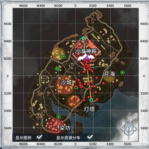 猎手之王沙漠地图资源分布特点与策略详解