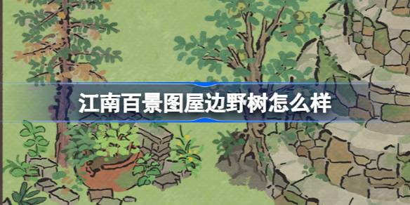 江南百景图屋边野树：新建筑深度体验与情感共鸣