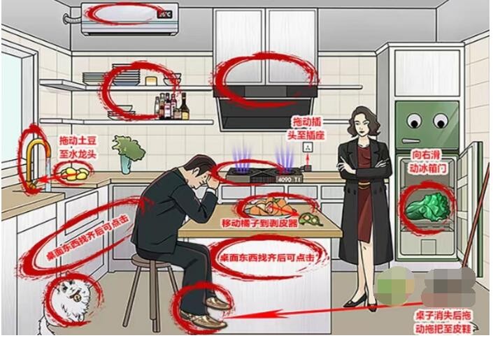 玩梗高手分手厨房通关攻略：掏空强哥净身出户