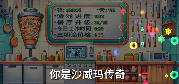 沙威玛传奇游戏结局揭秘：简单而快乐的续写