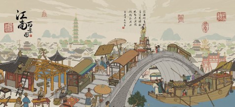 江南百景图城市数量揭秘：当前版本6城全解析及新场景开放期待