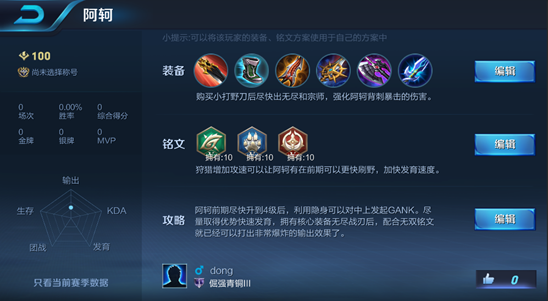 王者荣耀常用英雄自定义玩法全解析