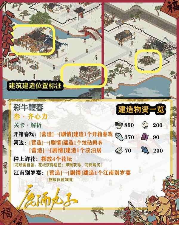 江南百景图新春星宿关通关指南：完成任务拿丰厚奖励