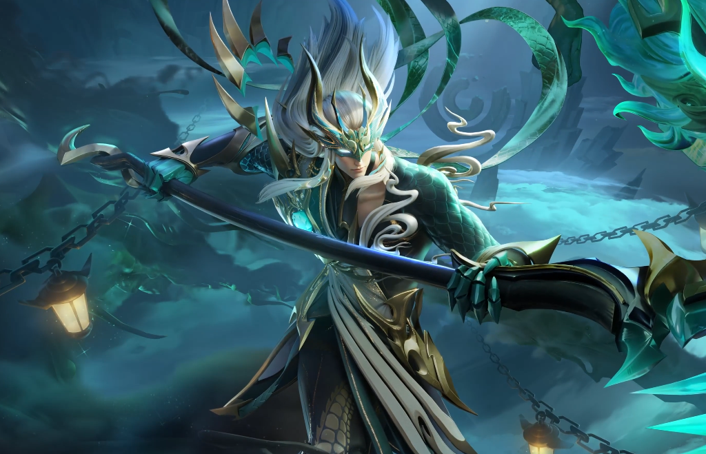 白起苍鳞隐世皮肤深度体验：隐世之龙的威猛与神秘