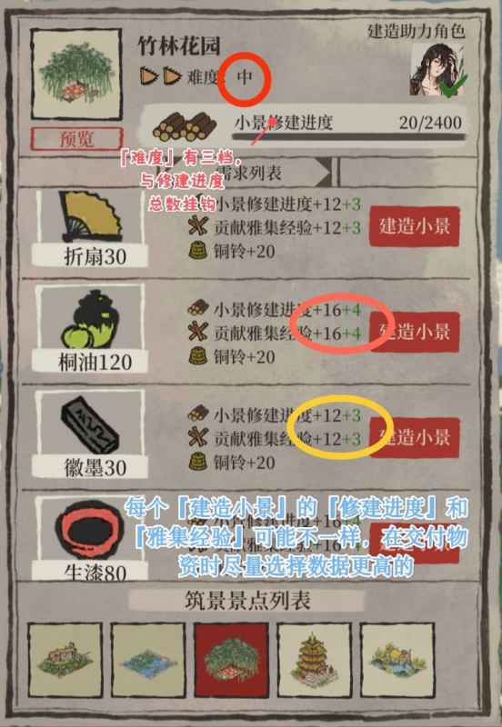 江南百景图雅集玩法全解析