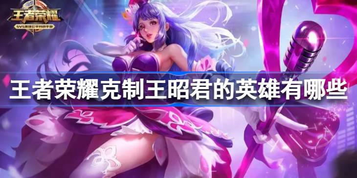 王者荣耀怎么克制王昭君：庄周、狄仁杰、刺客等英雄推荐