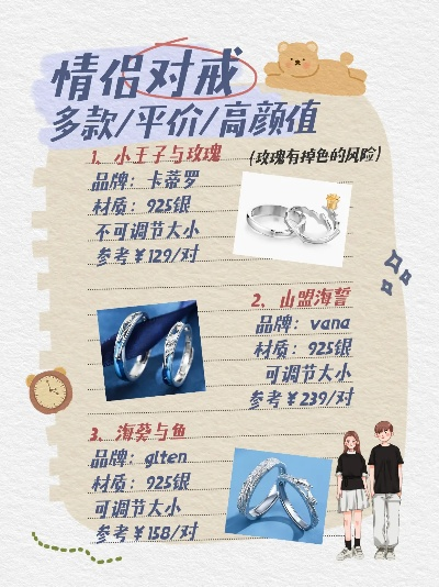 预算300元如何买到游戏同款情侣对戒