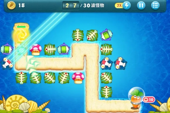 保卫萝卜1深海3金萝卜怎么拿？